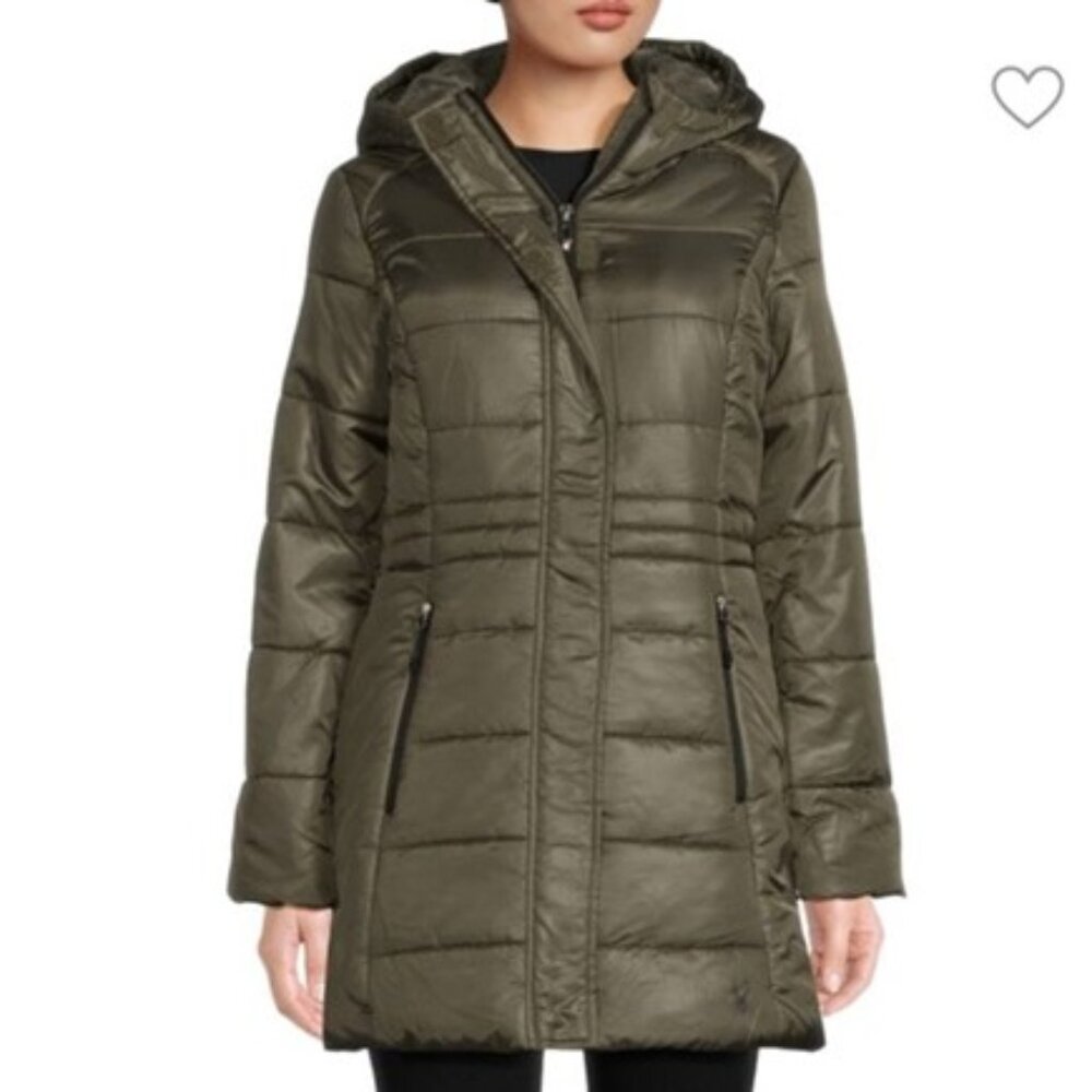 NWT, $249, SPYDER, "Yara" "Tea Leaf" Puffer Coat - Small